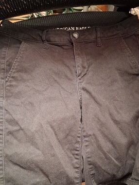 American Eagle Outfitters Black Super Stretch Pants
